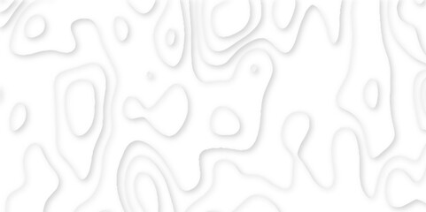 Luxury papercut white background, abstract realistic papercut decoration textured with wavy layers white wave decoration ornament, geometric 3d topographic canyon texture with curved layers and shadow