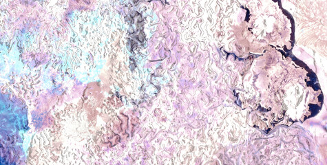 Quirky and Playful Technicolor Wonderland with a Burst of Colors and Abstract Geometric Shapes