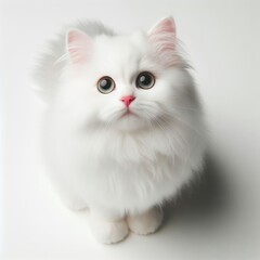 white persian cat