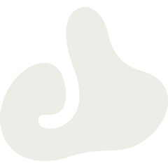 Abstract Organic Shape