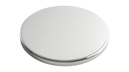 Compact Mirror isolated on transparent png background. Generative ai