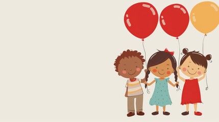 Cherishing youth: happy children's day - a heartfelt tribute to the dreams, giggles, and endless possibilities that light up our world, inspiring hope and happiness.