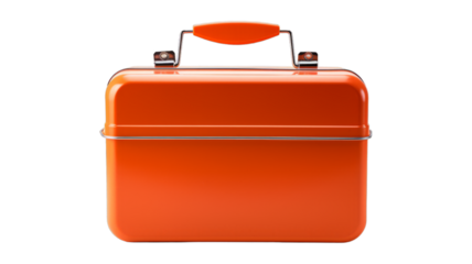 lunch box isolated on transparent png background. Generative ai