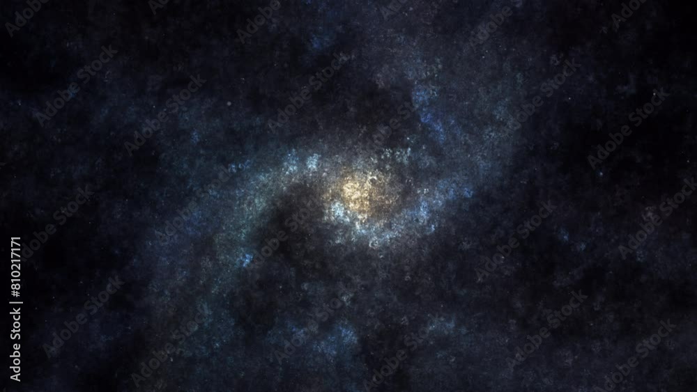 Wall mural galactic journey seamless loop