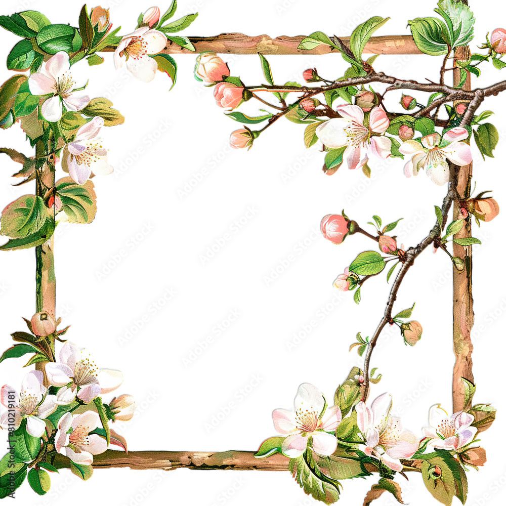 Canvas Prints frame of blossom