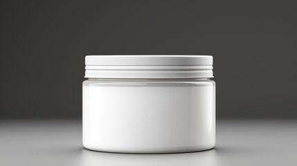 white plastic container