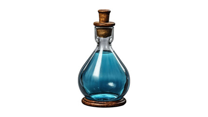 potion bottle isolated on transparent png background. Generative ai