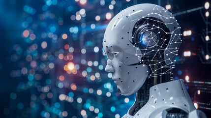 Obraz premium Developing AI codes of ethics. Compliance, regulation, standard , business policy and responsibility for guarding against unintended bias in machine learning algorithms