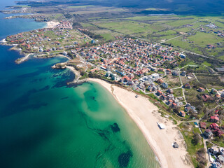 Black sea coast near village of Lozenets, Bulgaria