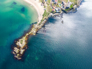 Black sea coast near village of Lozenets, Bulgaria