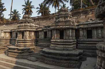 Kalyani Pushkarini or Hulikere Pushkarani is a beautiful sacred pond located in the small village of Hulikere. Halebidu. India