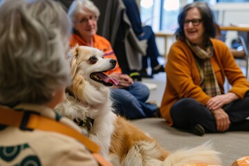 Pet Therapy Session with Furry Friends