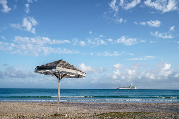 beach and sea