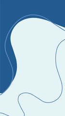 Obraz premium abstract blue background with waves