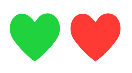 Instagram. Heart shape. Like icon. Social media icon.illustration.