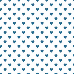 Valentine pattern seamless heart shape pink colors background.