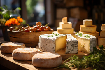 Tasty Taleggio Cheese sliced up