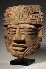 ancient mesoamerican stone carving