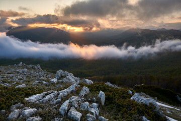 Storia di un tramonto indimenticabile sul Monte Viperella / campo Staffi , Filettino (FR)