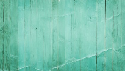 distressed old vintage grunge texture on blue green background light green wood board grain and wrinkled paper textured pattern bright pastel easter turquoise color background design