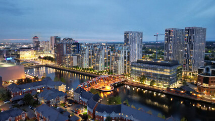 Salford Quays - Media City - Manchester - England - United Kingdom - Europe