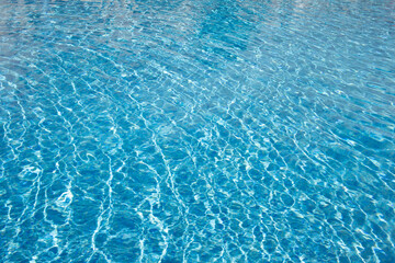 blue background, sea background. a beautiful pool with blue water