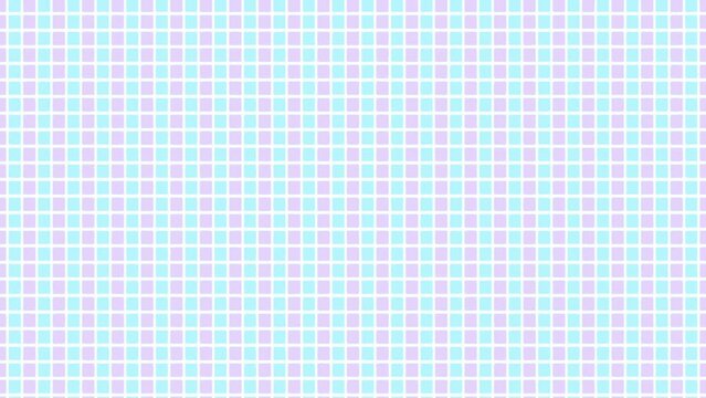 Abstract video background seamless loop animation with animated blue and pink square pattern