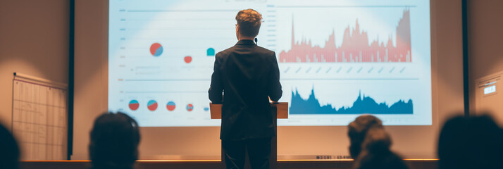 Business Analytics Presentation in a Corporate Setting