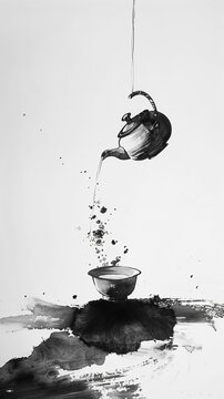 pouring tea
