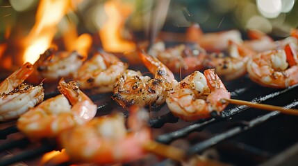 Grilled Shrimp Skewers