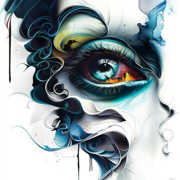 eye abstract
