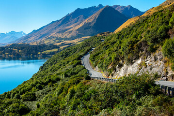 Glenorchy Queenstown Road - New Zealand