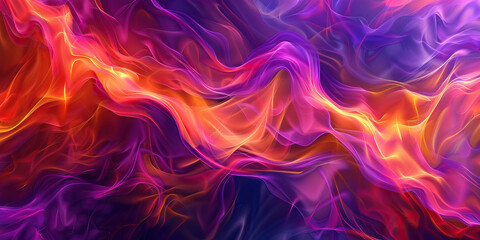 Obraz premium Bio-Energy Flow: Abstract Background Illustrating Vitality and Lifeforce in Vibrant Colors