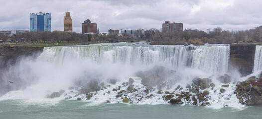 The famous Niagara Falls in Canada - travel photography