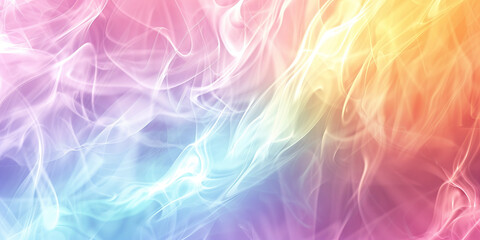 Healing Aura: Abstract Background with Soft, Gradient Colors Representing Calm and Wellness