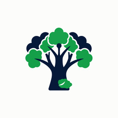 Broccoli in cartoon, doodle style. Image for t-shirt, web, mobile apps and ui. Isolated 2d vector illustration in logo, icon, sketch style, Eps 10. AI Generative