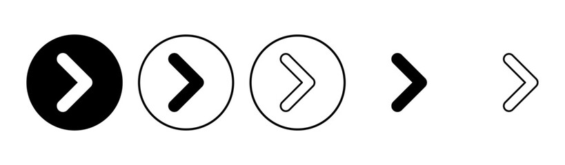 Arrow icon set. Arrow symbol. Arrow sign for your web design.