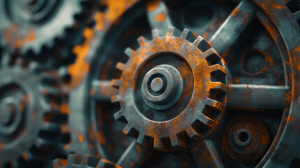 rusty gears
