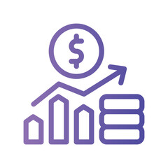 profit gradient icon