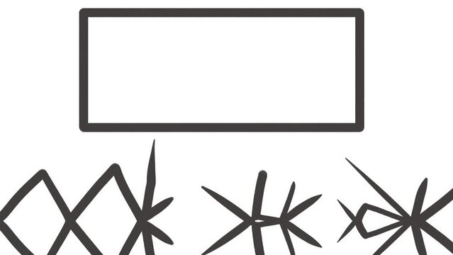 Under the frame, at the bottom of the screen, structures with sharp needles or spines change.