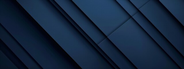 Dark blue background with diagonal lines, representing the geometric shape of paper. 