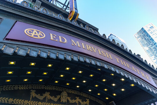 Ed Mirvish Theater in Toronto Canada - TORONTO, CANADA NORTH AMERICA - APRIL 18, 2024