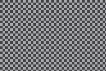 Black and white checkered pattern. Vector seamless grid.