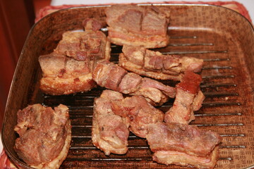 Fried pork belly