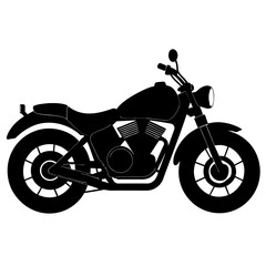 motorcycle vector silhouette isolated white background (24)