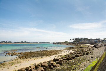 Magnifique vue sur la mer en Bretagne - France