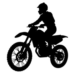 a minimal dirt bike isolated on a white background (26)
