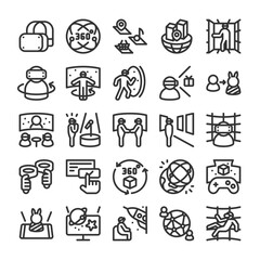 メタバース 仮想空間 アイコン セット