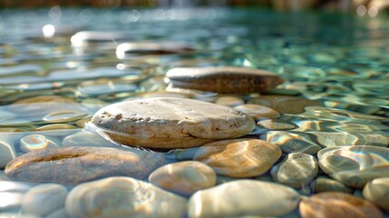 The trend of wellness travel emphasizes the rejuvenating effects of smooth stones and clear water.
