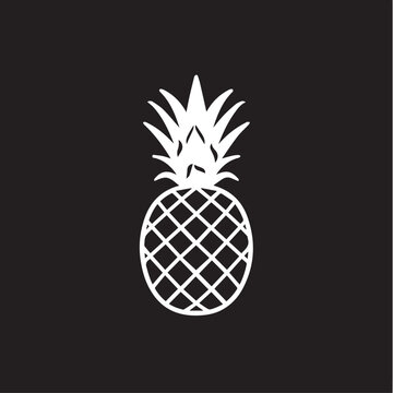 recommend clip art: Pineapple in cartoon, doodle style . Image for t-shirt, web, mobile apps and ui. Isolated 2d vector illustration in logo, icon, sketch style, Eps 10, black and white. AI Generative
